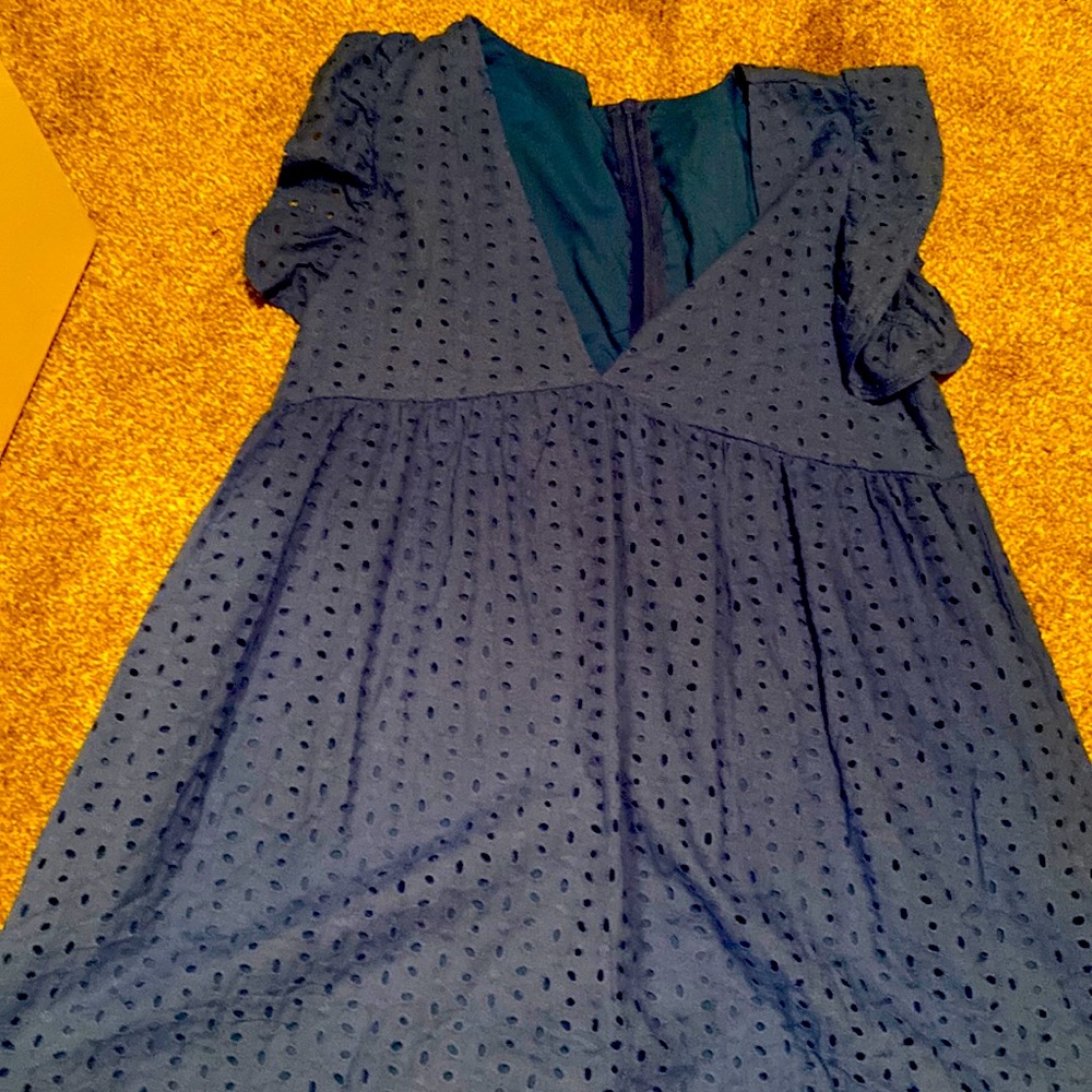 Beautiful blue summer dress